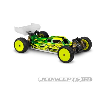 JConcepts S1 - Yokomo YZ4-SF body w/ Aero wing, light-weight - (Fits - Yokomo YZ4-SF)