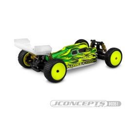 JConcepts S1 - Yokomo YZ4-SF body w/ Aero wing, light-weight - (Fits - Yokomo YZ4-SF)