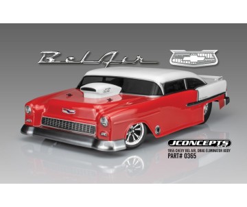 JConcepts 1955 Chevy Bel Air, Drag Eliminator body (Fits - Custom SCT chassis, 10.75