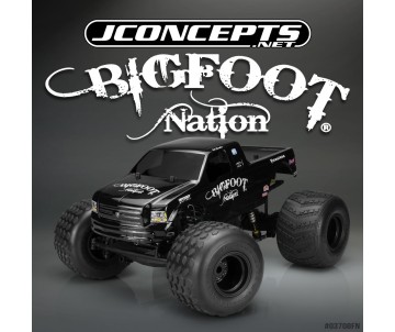 JConcepts 2005 Ford F-250 Super Duty, Bigfoot Nation Body (Fits Losi LMT, Axial SMT10)