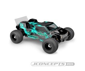 JConcepts F2 - Rustler VXL body w/ rear spoiler