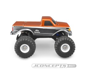 JConcepts 1989 Ford F-250 Traxxas Stampede body w/racerback