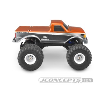 JConcepts 1989 Ford F-250 Traxxas Stampede body w/racerback