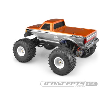 JConcepts 1989 Ford F-250 Traxxas Stampede body w/racerback
