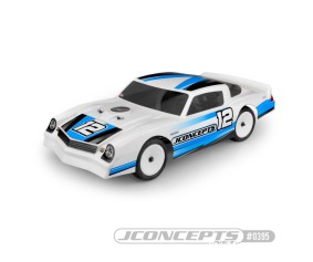 JConcepts 1978 Chevy Camaro - Street Stock body (Fits - Dirt Oval, street stock chassis layout - 10.25