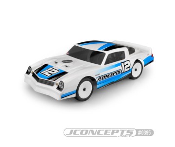 JConcepts 1978 Chevy Camaro - Street Stock body (Fits - Dirt Oval, street stock chassis layout - 10.25