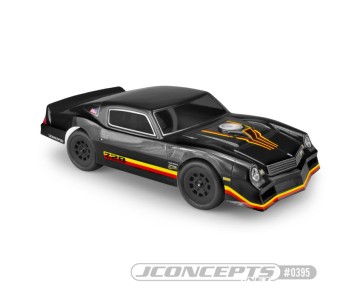 JConcepts 1978 Chevy Camaro - Street Stock body (Fits - Dirt Oval, street stock chassis layout - 10.25 JConcepts 1978 Chevy Camaro - Street Stock body (Fits - Dirt Oval, street stock chassis layout - 10.25