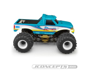 JConcepts 1993 Ford F-250 monster truck body w/racerback and sun visor (Fits - 7