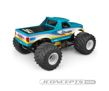 JConcepts 1993 Ford F-250 monster truck body w/racerback and sun visor (Fits - 7