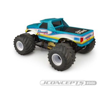JConcepts 1993 Ford F-250 monster truck body w/racerback and sun visor (Fits - 7