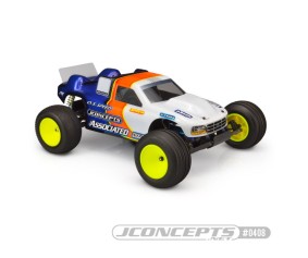 JConcepts Team Associated RC10GT, gas truck II 96 authentic body, wide (#1634) (Fits - RC10GT original (tub chassis) and RC10GT (flat chassis) short / long)