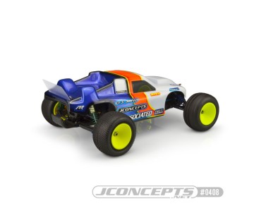 JConcepts Team Associated RC10GT, gas truck II 96 authentic body, wide (#1634) (Fits - RC10GT original (tub chassis) and RC10GT (flat chassis) short / long)