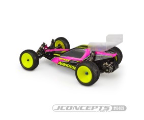JConcepts Team Associated RC10B2 authentic body (#6133) (Fits - RC10B2 and RC10B3)