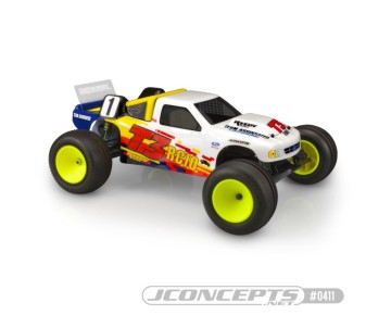 JConcepts Team Associated RC10T3 authentic body (#6139) (Vintage product and genuine / original Team Associated mold) (Fits - Team Associated RC10T3 generation)