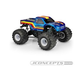 JConcepts 2020 Ford Raptor body - BIGFOOT 19 Racer Stripe (Fits - Losi LMT / Axial SMT10, 7.25