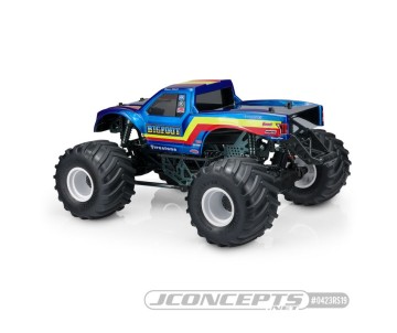 JConcepts 2020 Ford Raptor body - BIGFOOT 19 Racer Stripe (Fits - Losi LMT / Axial SMT10, 7.25