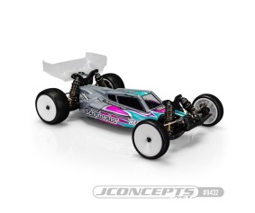 JConcepts S2 - Schumacher LD3 body w/ Carpet | Turf | Dirt wing (Fits – Schumacher LD3)