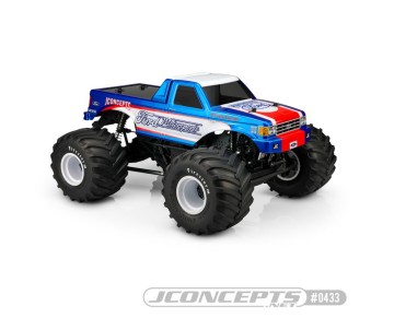 JConcepts 1989 Ford F-250 monster truck body w/ racerback (Fits - 7