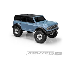 JConcepts 2021 Ford Bronco 4-Door Body, 12.3