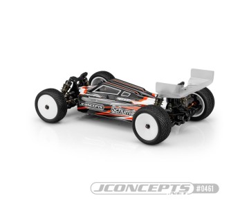 S2 - Schumacher Cat L1 Evo body w/ Carpet | Turf wing (Fits – Schumacher Cat L1 Evo)