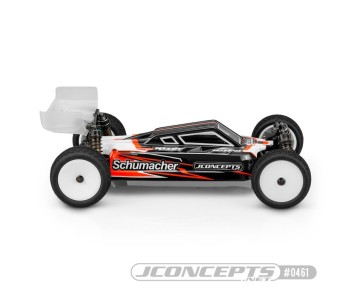 S2 - Schumacher Cat L1 Evo body w/ Carpet | Turf wing - light-weight (Fits – Schumacher Cat L1 Evo)