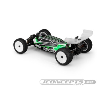 JConcepts S2 - Schumacher Cougar LD2 clear body w/ Carpet | Turf wing