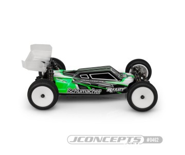 JConcepts S2 - Schumacher Cougar LD2 clear body w/ Carpet | Turf wing