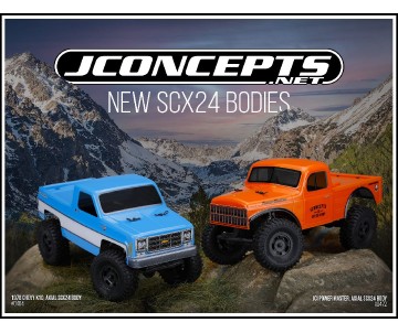 JConcepts 1978 Chevy K10, Axial SCX24 Body