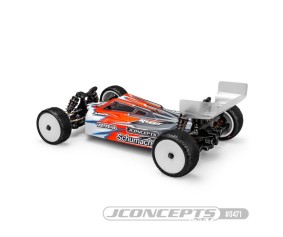 JConcepts S2 - Schumacher Cat L1R Body With Carpet/Turf Wing