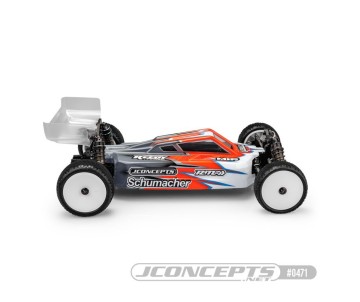 JConcepts S2 - Schumacher Cat L1R Body With Carpet/Turf Wing