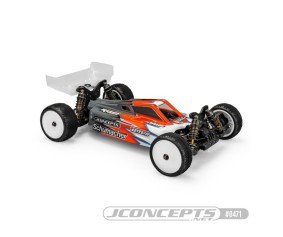 JConcepts S2 - Schumacher Cat L1R Body With Carpet/Turf Wing - Light Weight