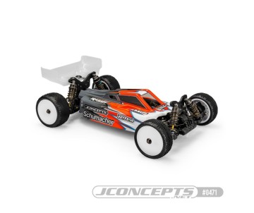 JConcepts S2 - Schumacher Cat L1R Body With Carpet/Turf Wing - Light Weight