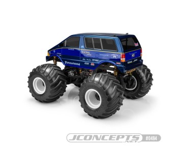 JConcepts 1985 Ford Aerostar, BIGFOOT Shuttle, Regulator body (7 JConcepts 1985 Ford Aerostar, BIGFOOT Shuttle, Regulator body (7