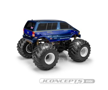 JConcepts 1985 Ford Aerostar, BIGFOOT Shuttle, Regulator body (7 JConcepts 1985 Ford Aerostar, BIGFOOT Shuttle, Regulator body (7