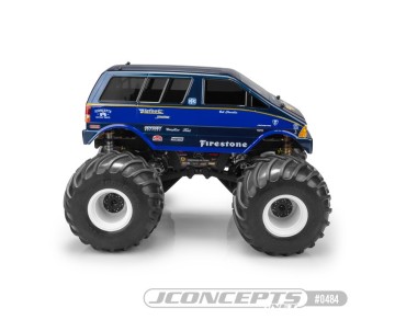 JConcepts 1985 Ford Aerostar, BIGFOOT Shuttle, Regulator body (7 JConcepts 1985 Ford Aerostar, BIGFOOT Shuttle, Regulator body (7