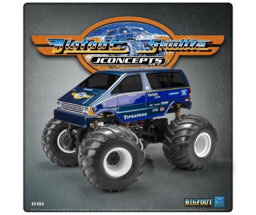JConcepts 1985 Ford Aerostar, BIGFOOT Shuttle, Regulator body (7 JConcepts 1985 Ford Aerostar, BIGFOOT Shuttle, Regulator body (7