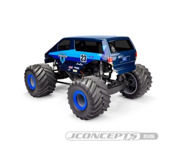 JConcepts 1985 Ford Aerostar Racer Body 12.5” To 13.0” WB (Fits Losi LMT, Axial SMT10)