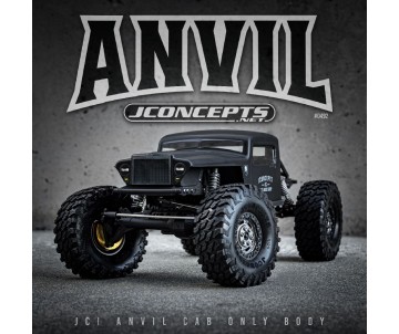 JConcepts Anvil, cab only body (Fits - Traxxas TRX-4 Sport, Enduro, Axial, Vanquish 12.3
