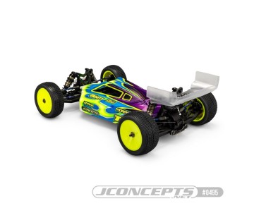JConcepts P2 - Team Losi Racing 22X-4 Body with Carpet / Turf Wing - Light Weight