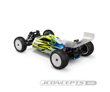 JConcepts P2 - Team Associated B74.2 Body with Carpet / Turf / Dirt Wing - Light Weight