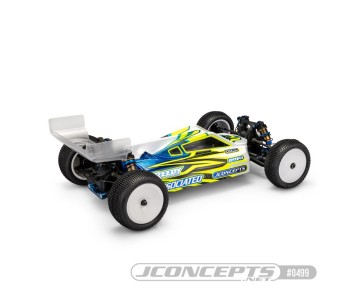 JConcepts P2 - Team Associated B74.2 Body with Carpet / Turf / Dirt Wing - Light Weight