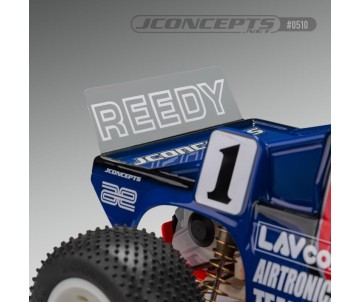 JConcepts RC10T rear spoiler, rear mount configuration (Fits – RC10T body lineage)