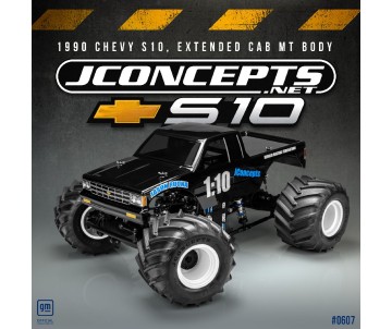 JConcepts 1990 Chevy S10, extended cab MT body, 13.0