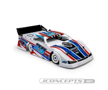 JConcepts L8 Night G3 speedway body, decked with rear spoiler (Fits – 1/10th late model vehicles)