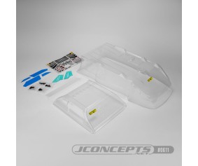 JConcepts L8 Night G3 speedway body, decked with rear spoiler, light-weight (Fits – 1/10th late model vehicles)