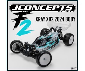 JConcepts F2 - XRAY XB2 2024 w/carpet | turf | dirt wing, light-weight 