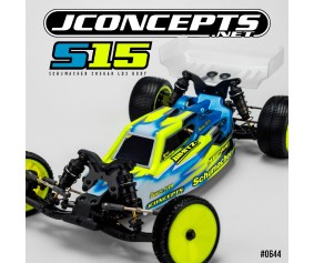 JConcepts S15 - Schumacher Cougar LD3 body w/ carpet | turf | dirt wing (Fits – Schumacher Cougar LD3)