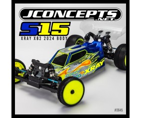 JConcepts S15 - XRAY XB2 2024 w/carpet | turf | dirt wing, light-weight 