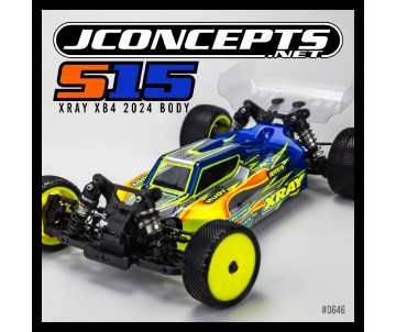 JConcepts S15 - XRAY XB4 2024 w/carpet | turf | dirt wing, light-weight