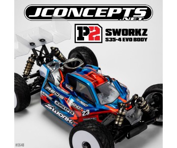 JConcepts P2 - Sworkz S35-4 Evo body - Standard Weight